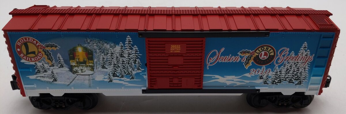 Lionel 6-39332 O Gauge 2010 Christmas Boxcar LN/Box
