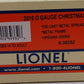 Lionel 6-39332 O Gauge 2010 Christmas Boxcar LN/Box