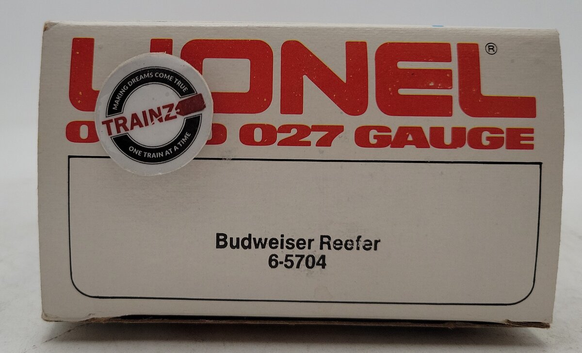 Lionel 6-5704 O Gauge Budweiser 