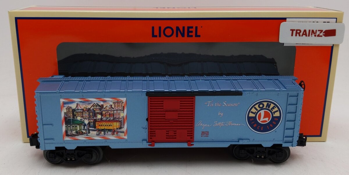 Lionel 6-36276 O Gauge Angela Trotta Thomas Tis the Season Boxcar LN/Box