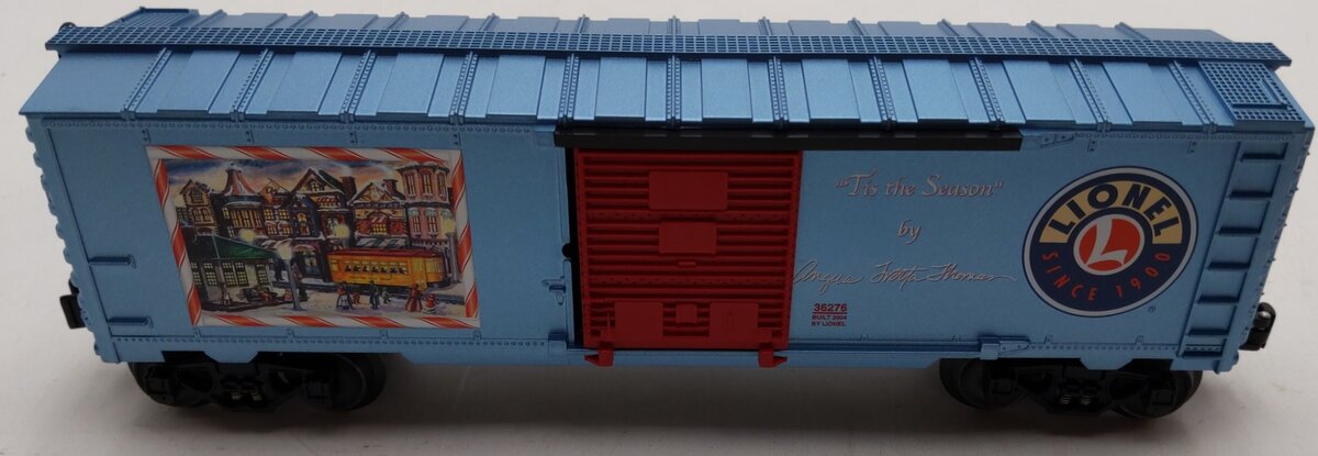 Lionel 6-36276 O Gauge Angela Trotta Thomas Tis the Season Boxcar LN/Box