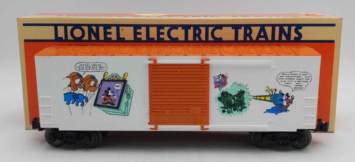 Lionel 6-19264 O Gauge Perils of Mickey Boxcar LN/Box