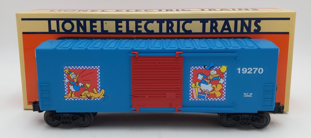 Lionel 6-19270 O Gauge Donald Duck 60th Birthday Boxcar LN/Box