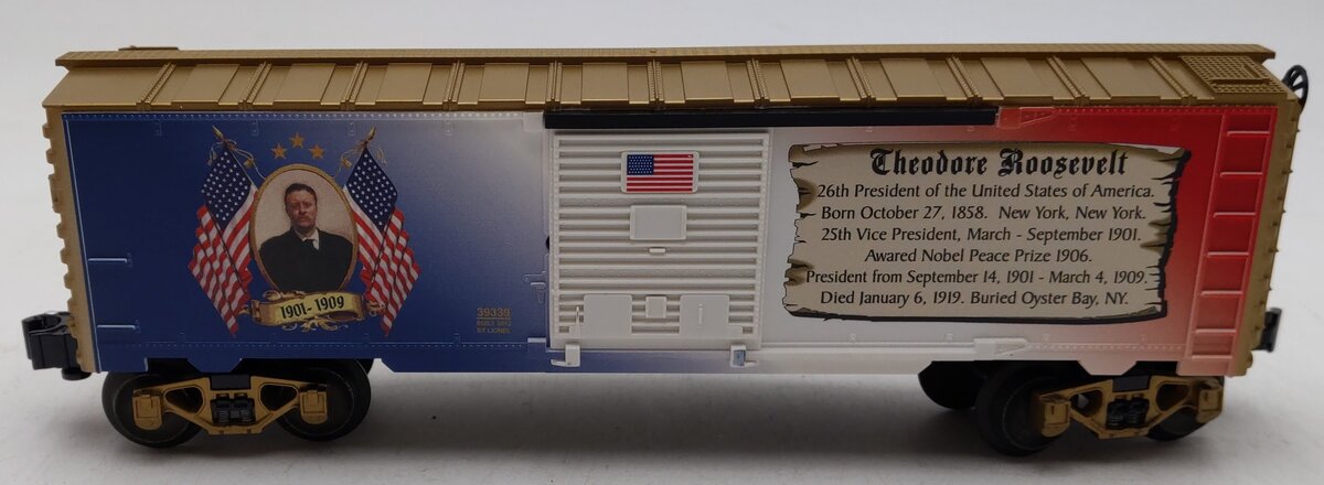 Lionel 6-39339 O Gauge Theodore Roosevelt Boxcar LN/Box