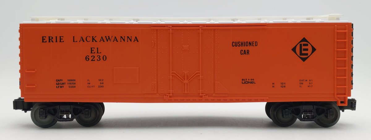Lionel 6-6230 O Gauge Erie Lackawanna Refrigerator Car #6230 NEW