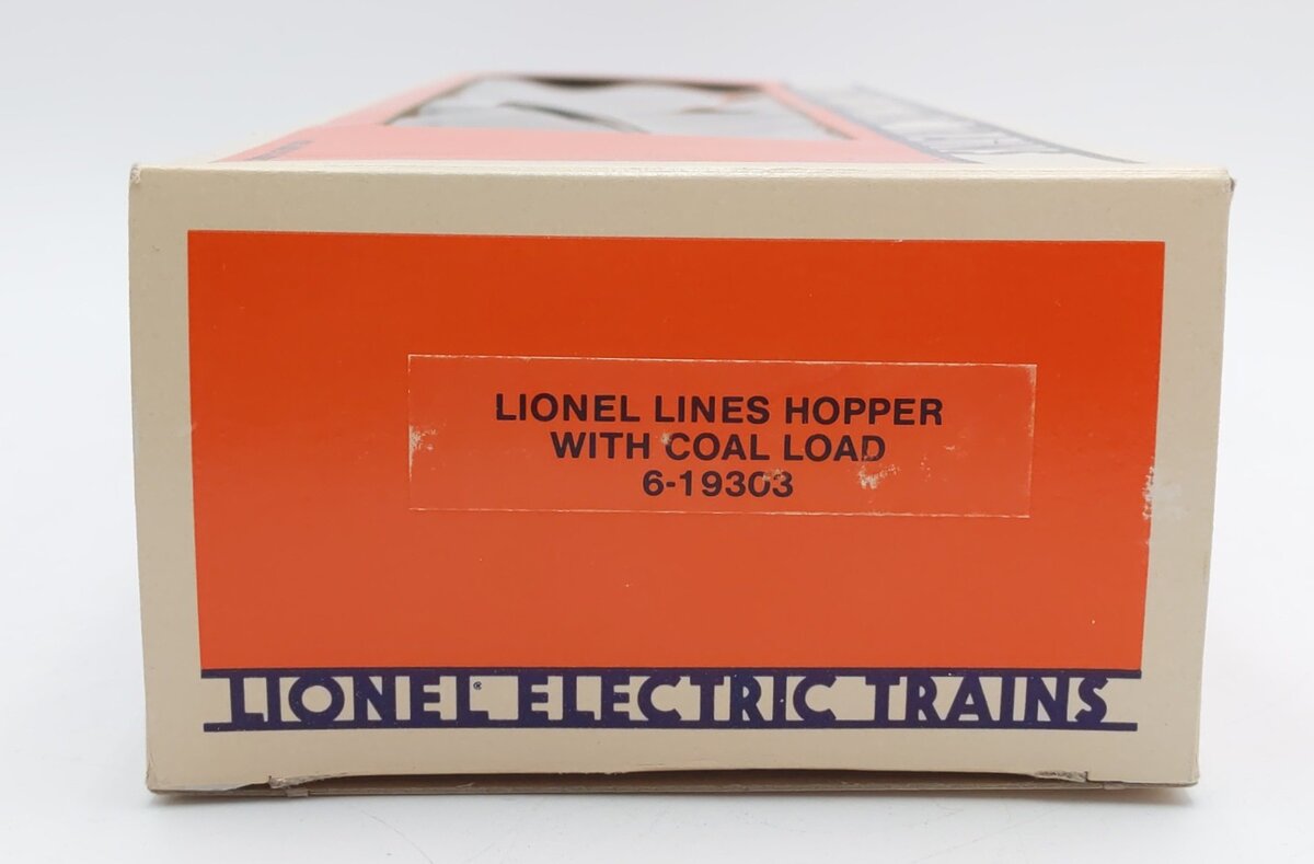 Lionel 6-19303 O Gauge Lionel Lines Quad Hopper with Coal Load #19303 LN/Box
