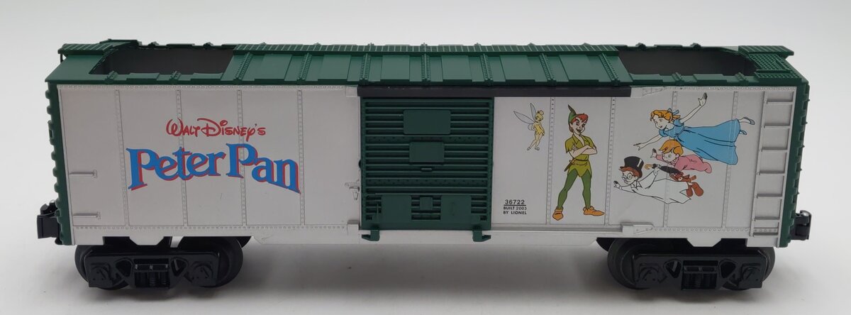 Lionel 6-36722 Disney Peter Pan Bobbing Head Car Boxcar NIB