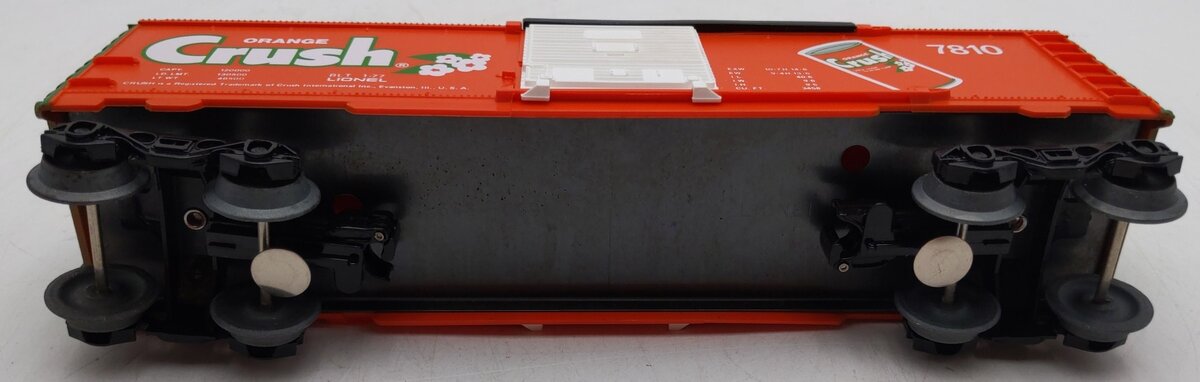 Lionel 6-7810 O Gauge Orange Crush Boxcar LN/Box