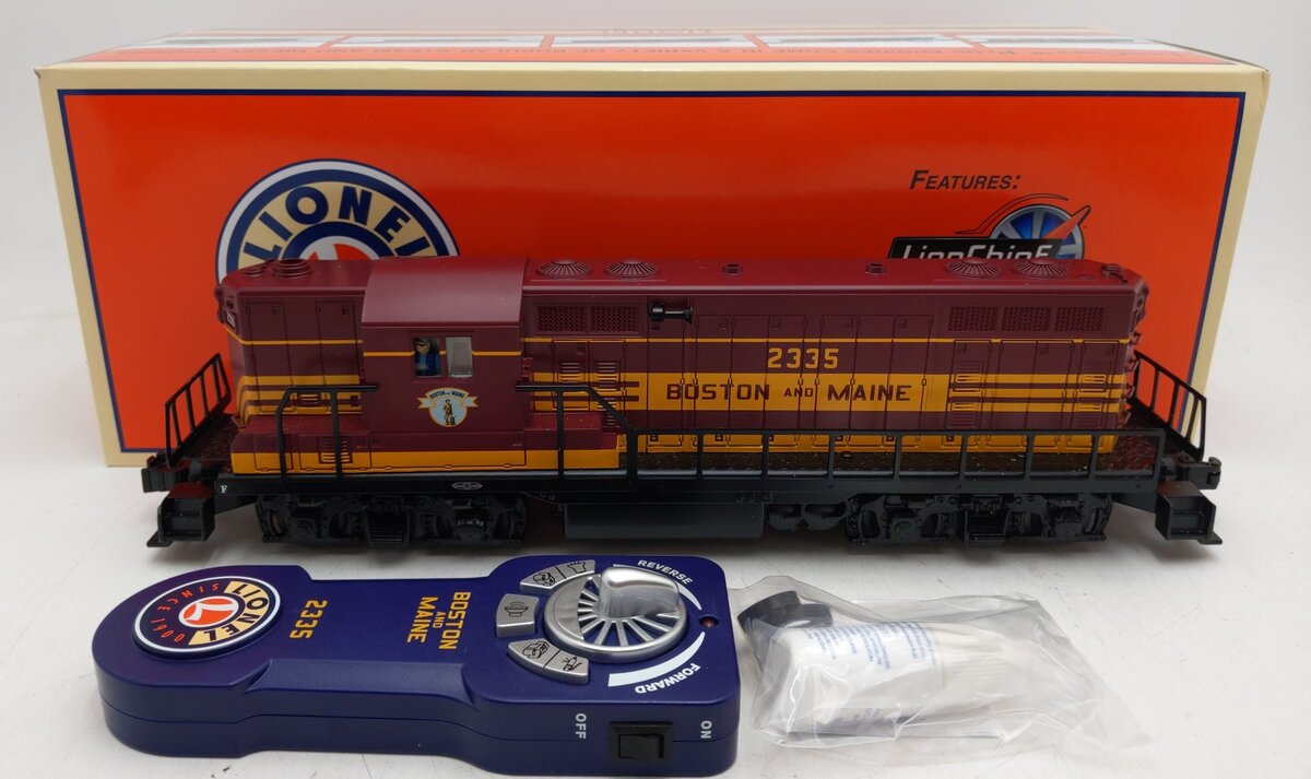 Lionel 6-58213 2015 LCCA B&M Lion Chief Plus GP-7 Diesel Locomotive #2335 LN/Box