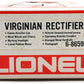 Lionel 6-8659 O Gauge Virginian Rectifier Electric Locomotive EX/Box
