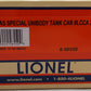 Lionel 6-58550 O Gauge MLR Texas Special Unibody Tank Car #301245 LN/Box