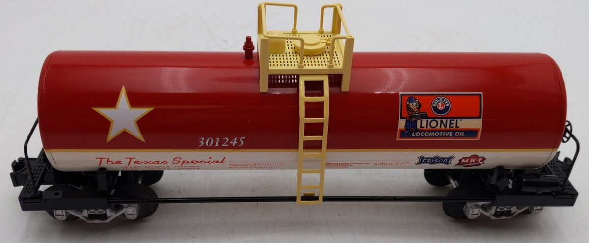 Lionel 6-58550 O Gauge MLR Texas Special Unibody Tank Car #301245 LN/Box