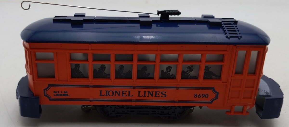 Lionel 6-8690 O Gauge Lionel Lines Trolley Car #8690 EX/Box