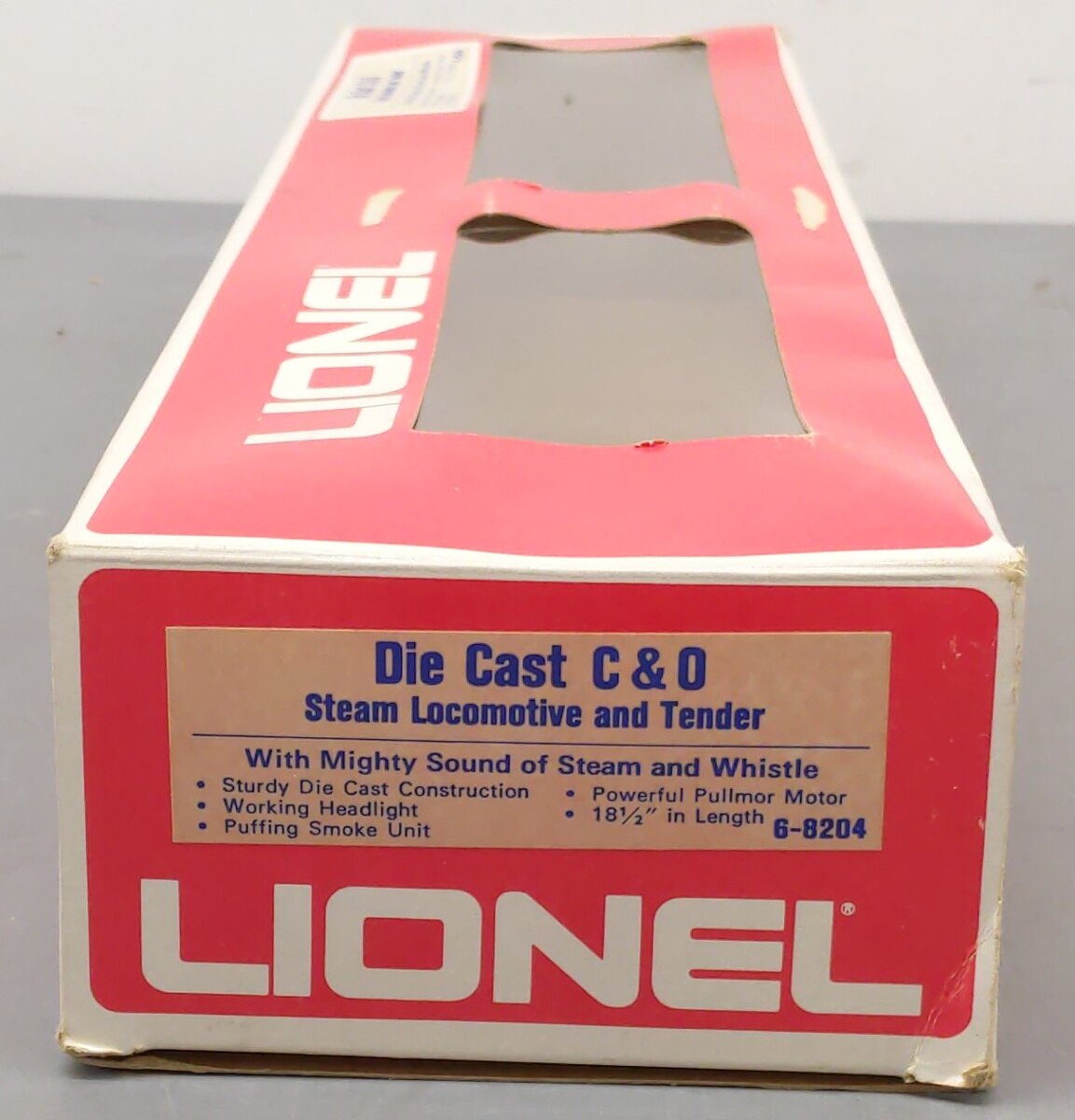 Lionel 6-8204 O Chesapeake & Ohio 4-4-2 Steam Locomotive & Tender VG/Box