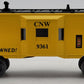Lionel 6-9361 O Chicago & North Western Bay Window Illuminated Caboose #9361 LN/Box
