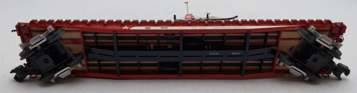 Lionel 6-58536 O Gauge Texas Special PS-4 Flatcar w/ Helicopter LN/Box