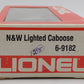 Lionel 6-9182 O Gauge Norfolk & Western N5C Caboose EX/Box