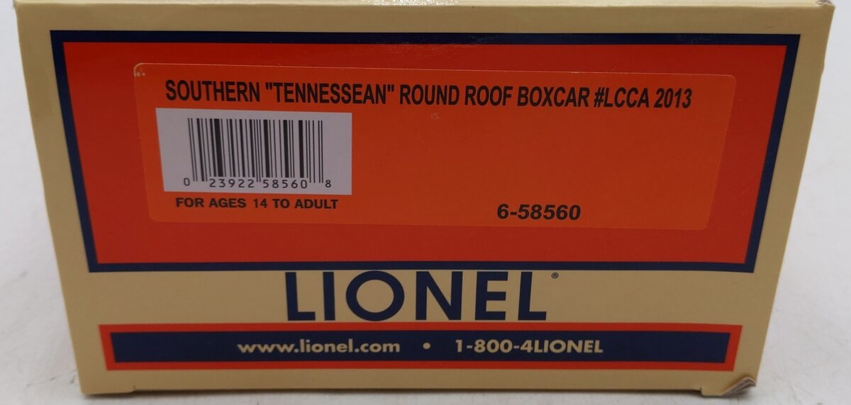 Lionel 6-58560 O Gauge Southern 