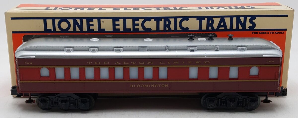 Lionel 6-9599 O Gauge Chicago & Alton "Bloomington" Dining Car LN/Box