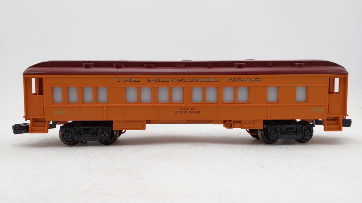 Lionel 6-9503 O Gauge Milwaukee Road "City of Chicago" Passenger Car EX