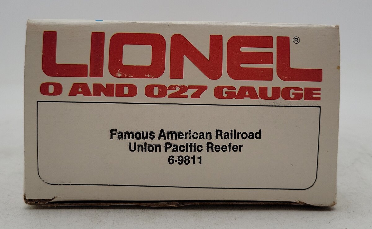 Lionel 6-9811 O Gauge SP/UP FARR Pacific Fruit Express Reefer Car #9811 LN/Box
