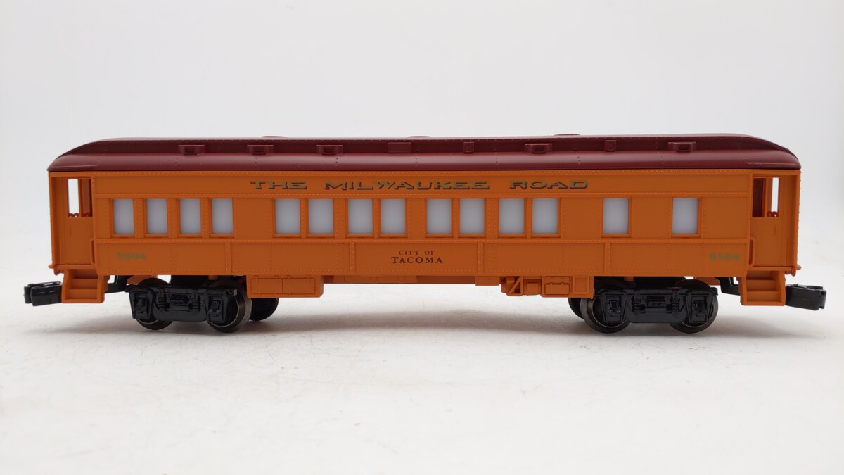 Lionel 6-9504 O Gauge Milwaukee Road "City Of Tacoma" Coach Car #9504 EX