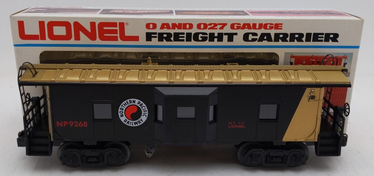 Lionel 6-9268 O Gauge Northern Pacific Bay Window Caboose LN/Box