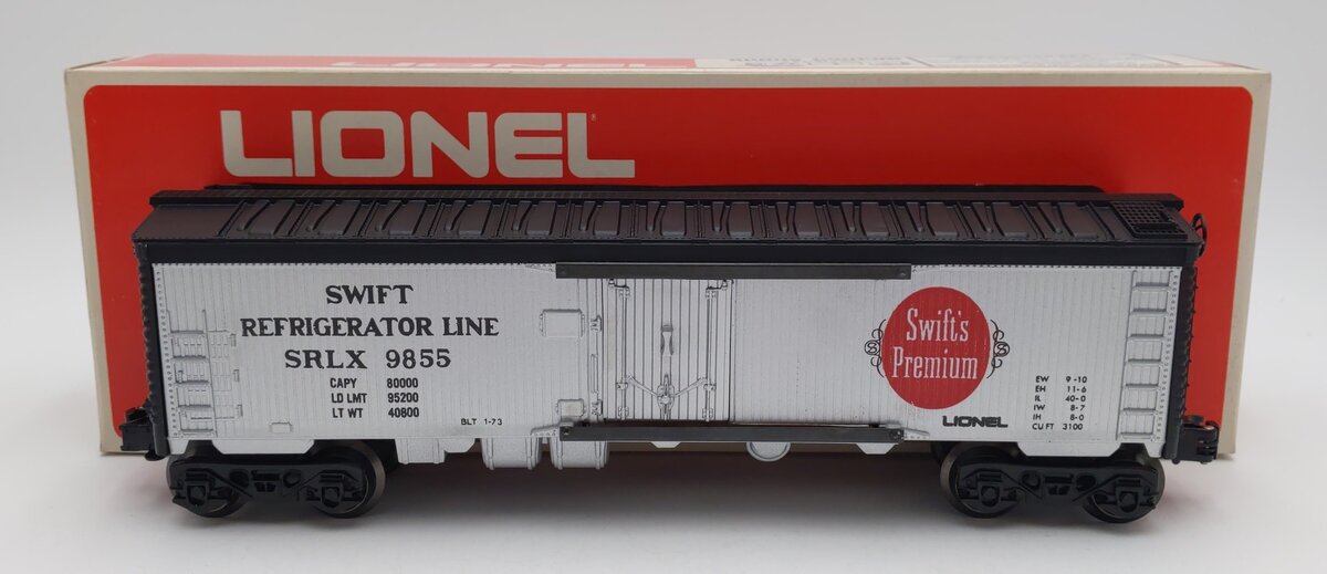 Lionel 6-9855 O Gauge Swift Billboard Reefer Car