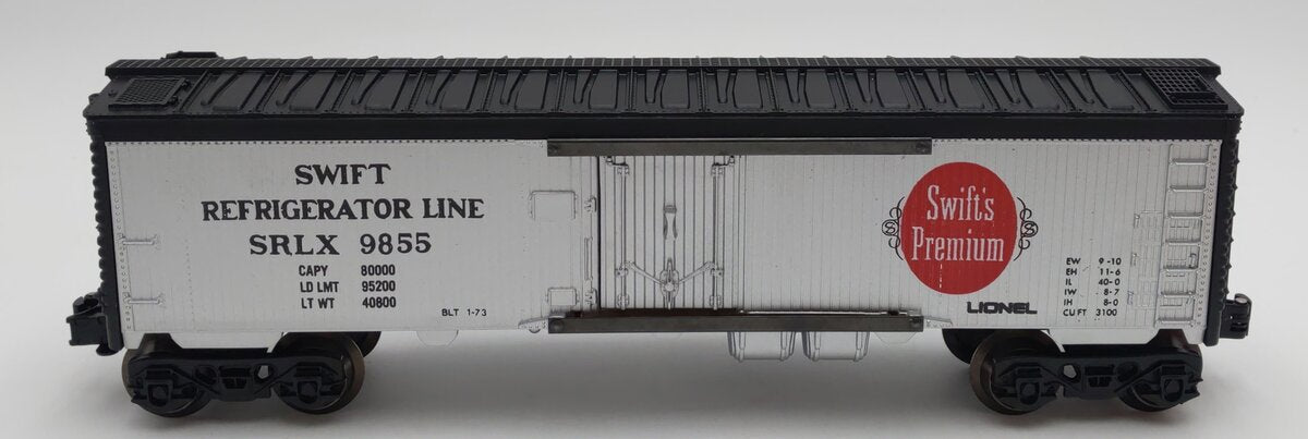 Lionel 6-9855 O Gauge Swift Billboard Reefer Car