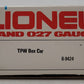 Lionel 6-9424 O Gauge Toledo, Peoria, & Western Boxcar LN/Box
