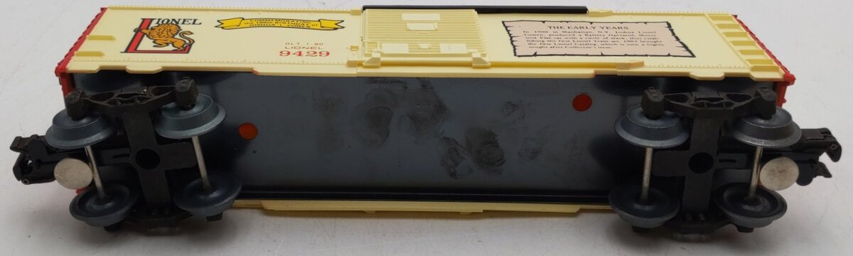 Lionel 6-9429 O Gauge Joshua Lionel Cowen Early Years Boxcar LN/Box