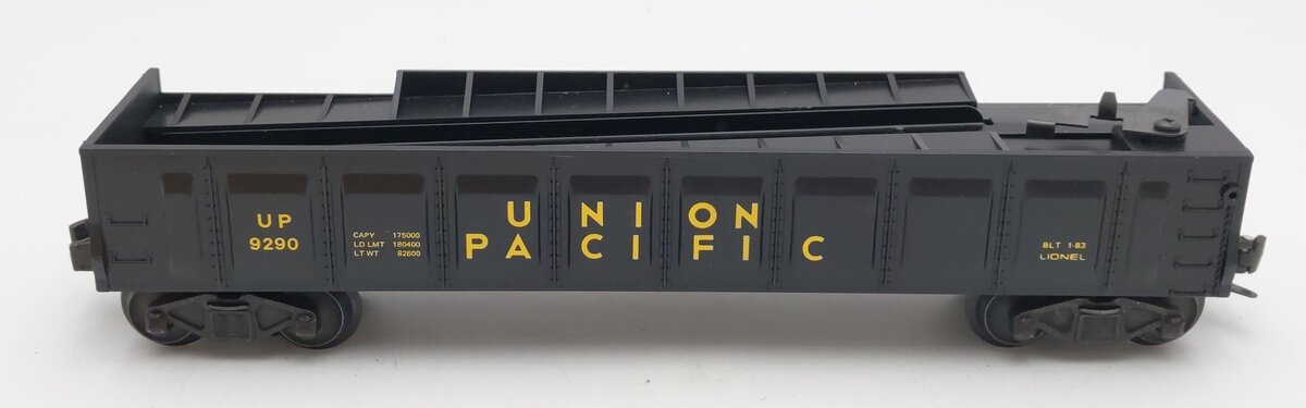 Lionel 6-9290 O Gauge Union Pacific Operating Barrel Car #9290 LN/Box