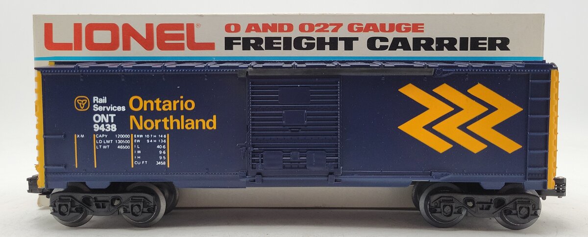 Lionel 6-9438 O Gauge Ontario Northland Box Car LN/Box