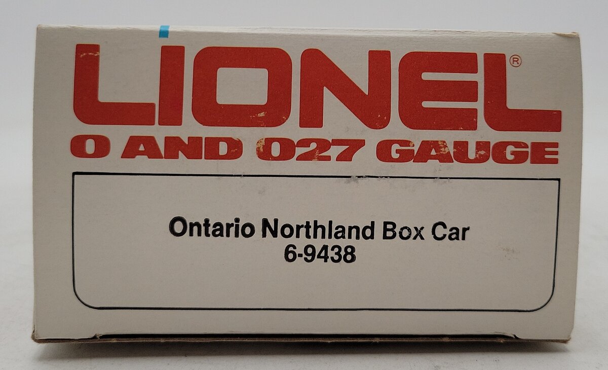 Lionel 6-9438 O Gauge Ontario Northland Box Car LN/Box