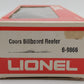 Lionel 6-9866 O Gauge Coors Beer Billboard Reefer Car #9866 EX/Box