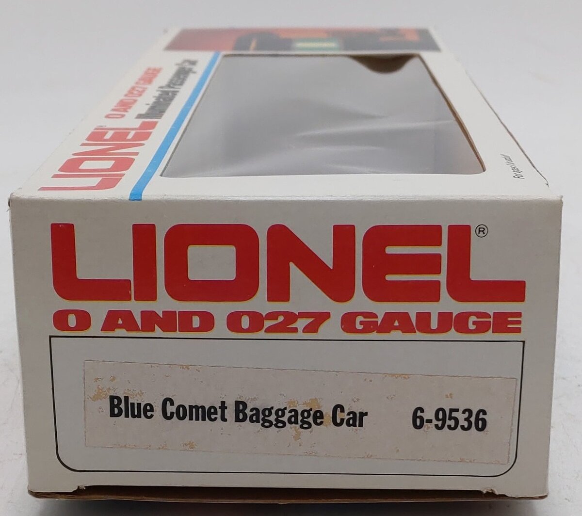 Lionel 6-9536 O Gauge Blue Comet "Barnard" Baggage Car EX/Box