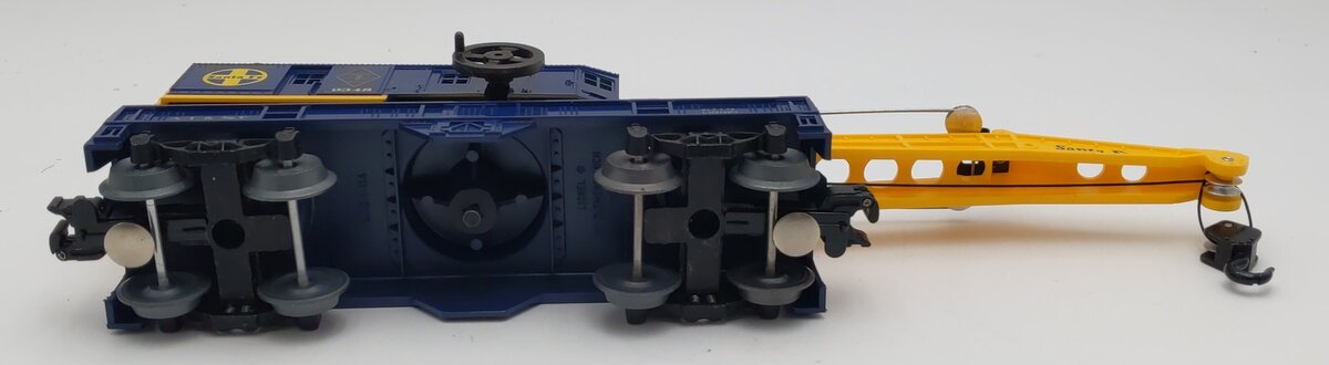 Lionel 6-9348 O Gauge Santa Fe Crane Car NIB