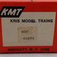 KMT 42888 O Gauge SOO Line Dark Red/White Boxcar LN/Box