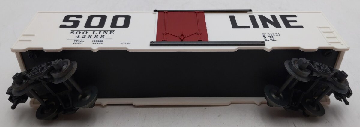 KMT 42888 O Gauge SOO Line Dark Red/White Boxcar LN/Box