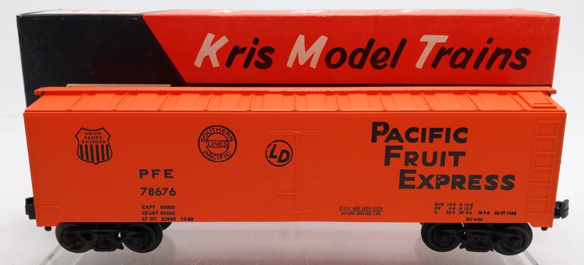 KMT 78676 Vintage O Pacific Fruit Express Refrigerator Car EX/Box