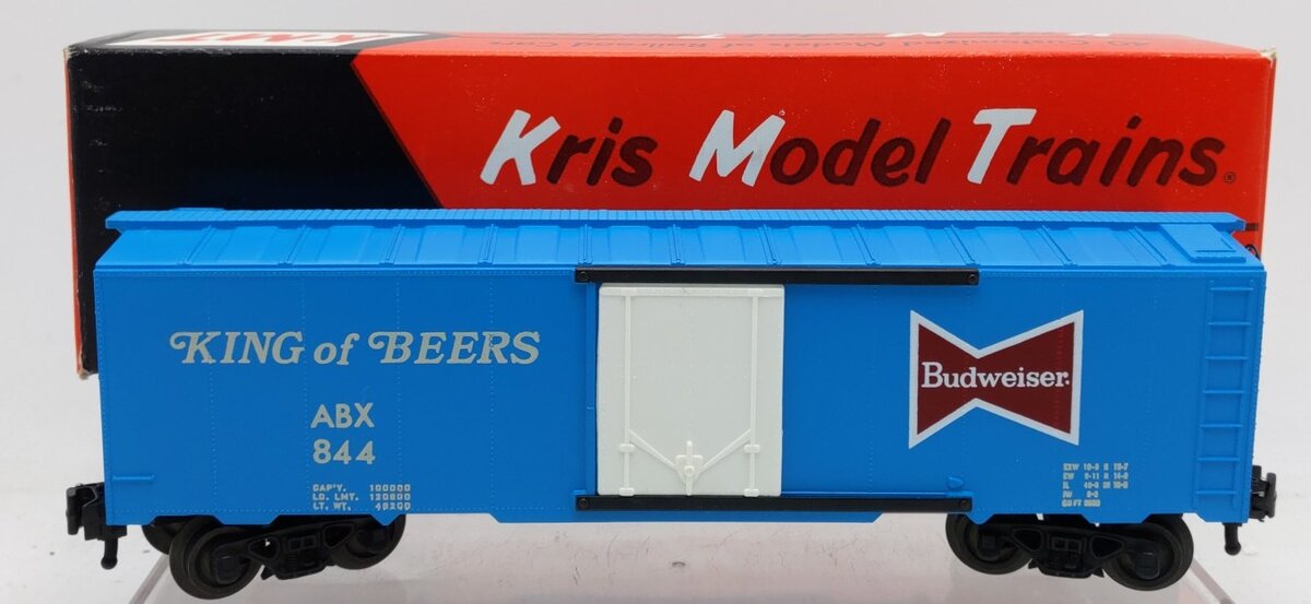 KMT 844 O Gauge Budweiser Box Car EX/Box