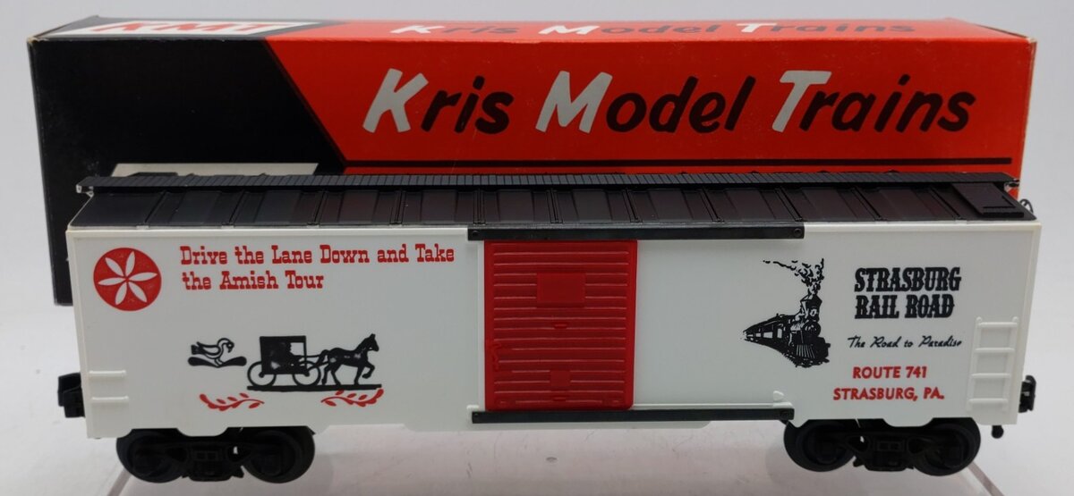 KMT 741 O Gauge Strasburg Rail Road Boxcar EX/Box