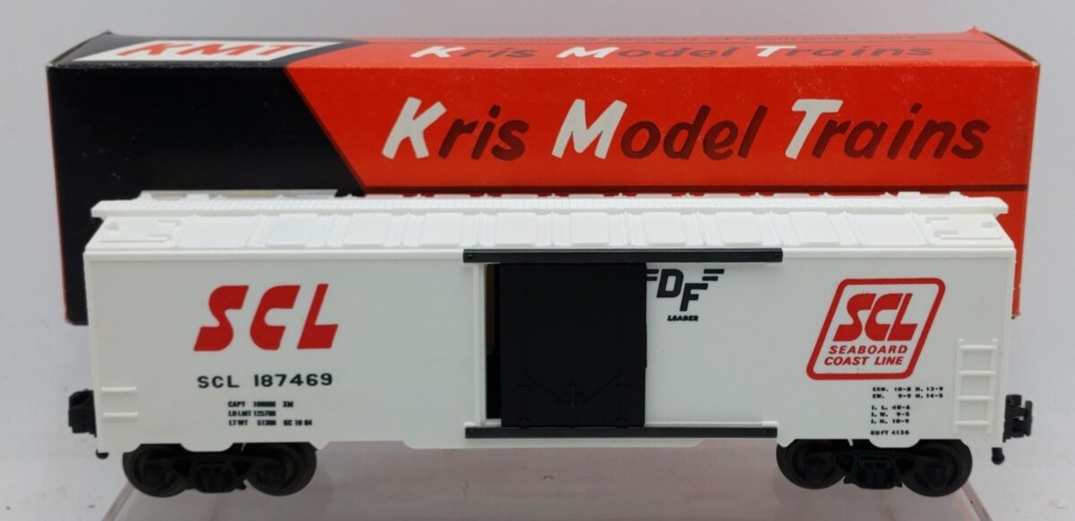 KMT O Gauge Seaboard Coast Line Boxcar #187469 EX/Box
