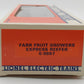 Lionel 6-9887 O Gauge FARR Fruit Growers Express Refrigerator Car #9887 LN/Box