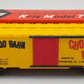 KMT O Gauge Yellow Choo Choo Barn Boxcar EX/Box