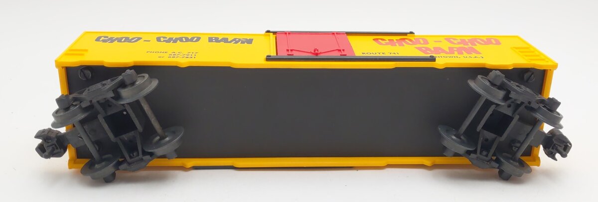 KMT O Gauge Yellow Choo Choo Barn Boxcar EX/Box