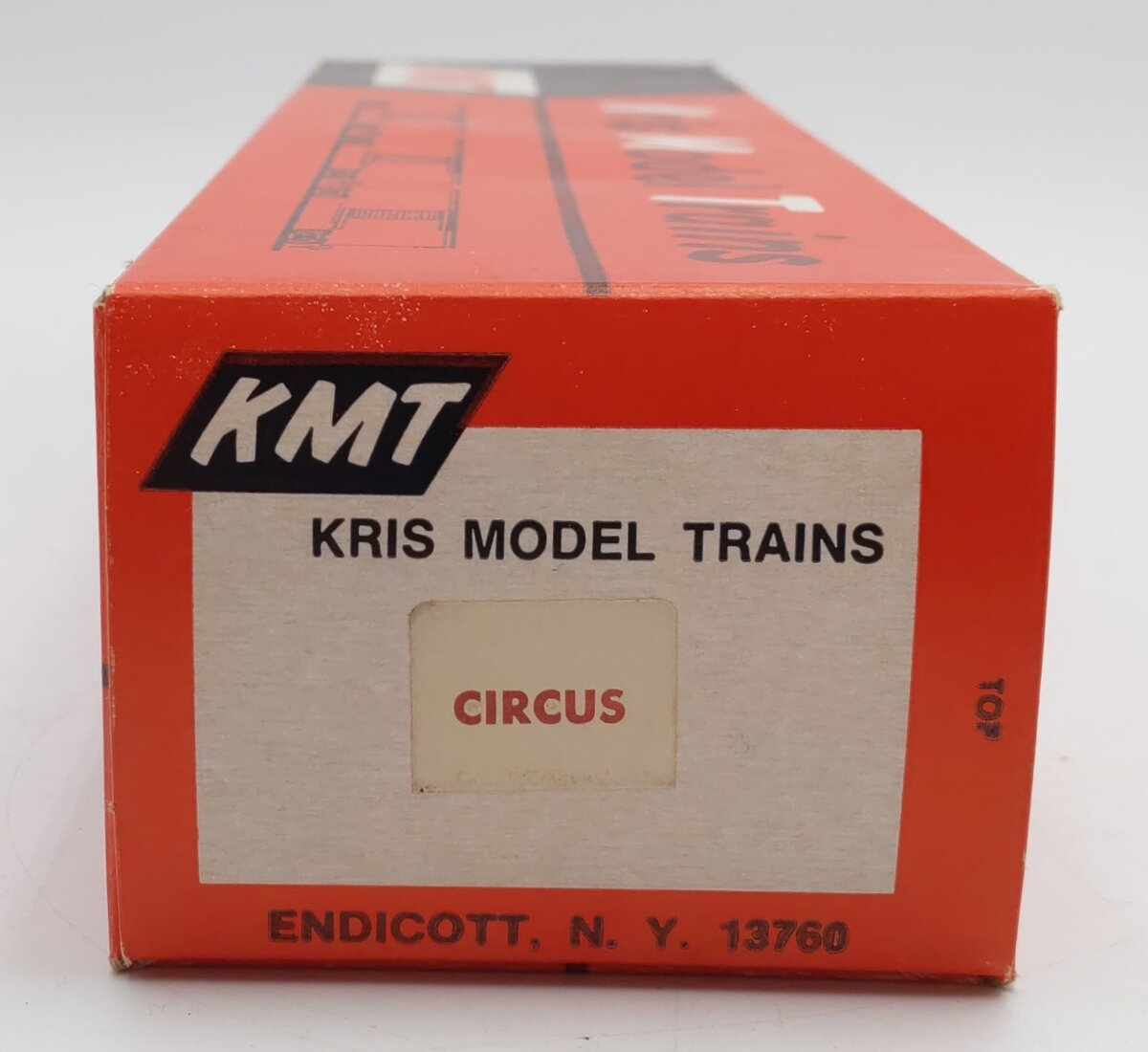 KMT 219 O Gauge Clyde Beatty-Cole Bros Circus Boxcar EX/Box