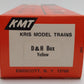 KMT 80229 O Gauge Delaware & Hudson Reefer Car #80229 LN/Box