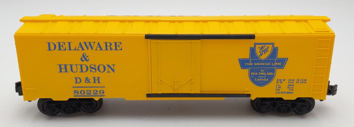 KMT 80229 O Gauge Delaware & Hudson Reefer Car #80229 LN/Box