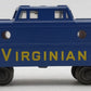 Lionel 6427-60 Vintage O Gauge Virginian Porthole Caboose VG
